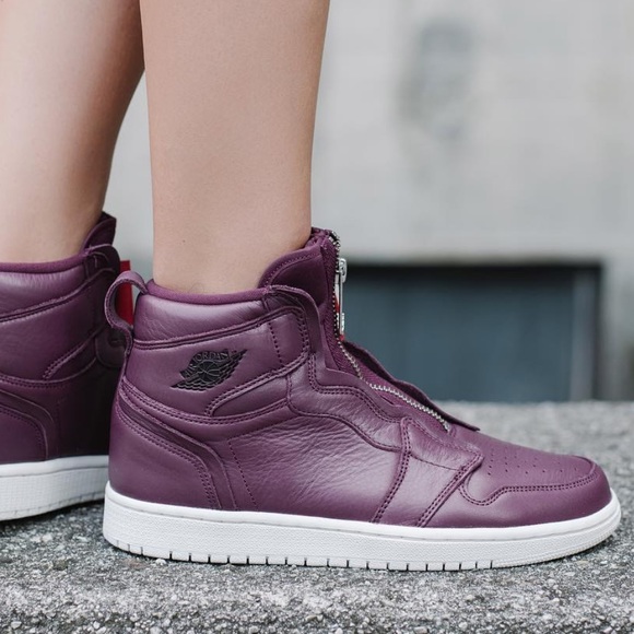 NWT Nike Air Jordan 1 zip premium Bordeaux - Picture 4 of 11